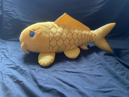 Life size Golden Koi plush